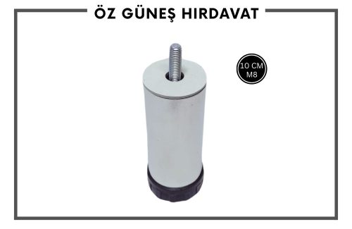 BAZA AYAĞI 10CM CİVATALI M8 3142*100
