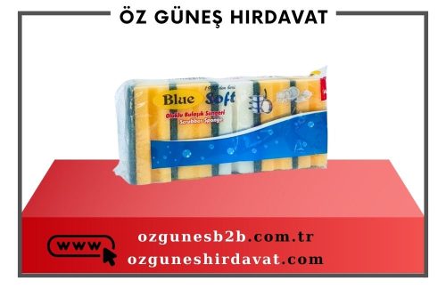 KARADAĞ BLUE SOFT 5 Lİ OLUKLU SÜNGER*42