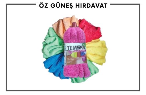 TEMSAN WELSOFT RENKLİ MOP TM-076*60