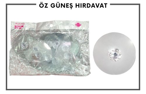 ALKAYA ŞEFFAF TEKLİ ASKI 12 Lİ ALK-1901*3000